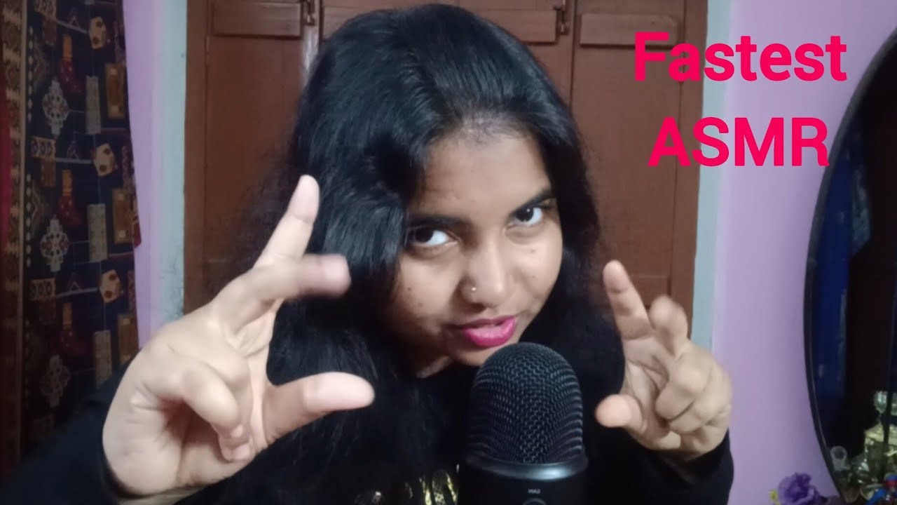 The Fastest ASMR Mouth Sounds Ever 