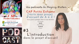 #3/17. L'introduction dans le projet d'accueil, CAP AEPE