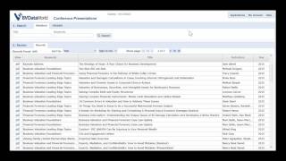 Conference Presentation Archive
