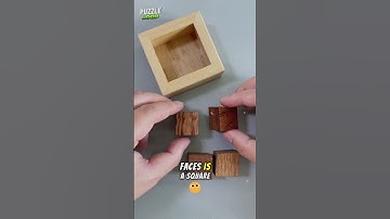 Can you fit four wooden blocks into the box?#brainteaser #puzzle #puzzlechallenge #iqtest