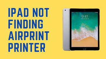 Hoe u het probleem met de iPad kunt oplossen: de AirPrint-printer wordt niet gevonden | Snelle en...