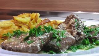 Печенка в сметане видео рецепт. Книга о вкусной и здоровой пище(Сайт проекта: http://www.videocooking.ru/ Приготовленно по рецепту из 