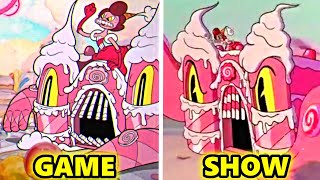 The Cuphead Show Season 2 Vs Cuphead Game (Full Comparison)