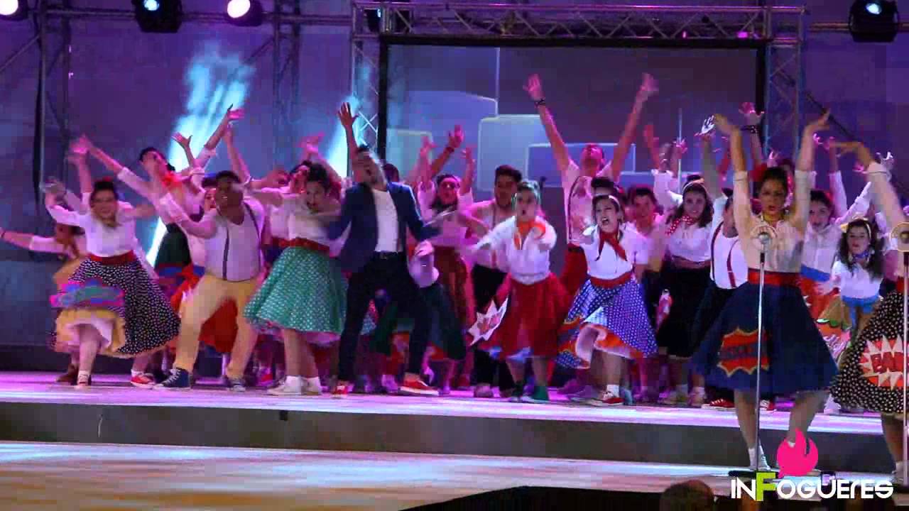1ER BAILE - Elecció Bellesa del Foc 2016