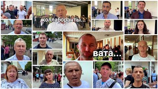 Партия коллаборантов свезла всех ватников района для шоу. Каховка, Новая Каховка, Херсонская обл.