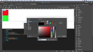 Styling Div tags with CSS in Dreamweaver