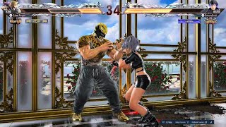 Tekken8. Was This A Glitch Or Did She Side Step.