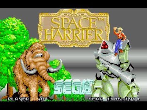 u0022Space Harrieru0022 - Sega (Java Game)