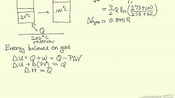 Entropy Change with Temperature (Review)