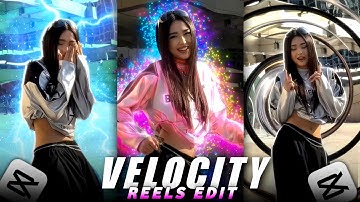 Instagram Trending Velocity Reels Editing Tutorial In Capcut 🔥 | Smooth Velocity Edit In Mobile 