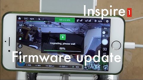 HPIGUY | DJI Inspire1 & Remote Firmware Upgrade - Update -How To