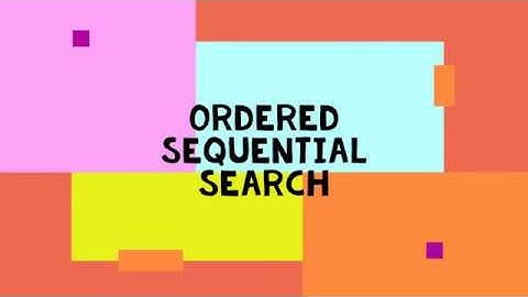Struktur Data, Sequential Search, Part 2