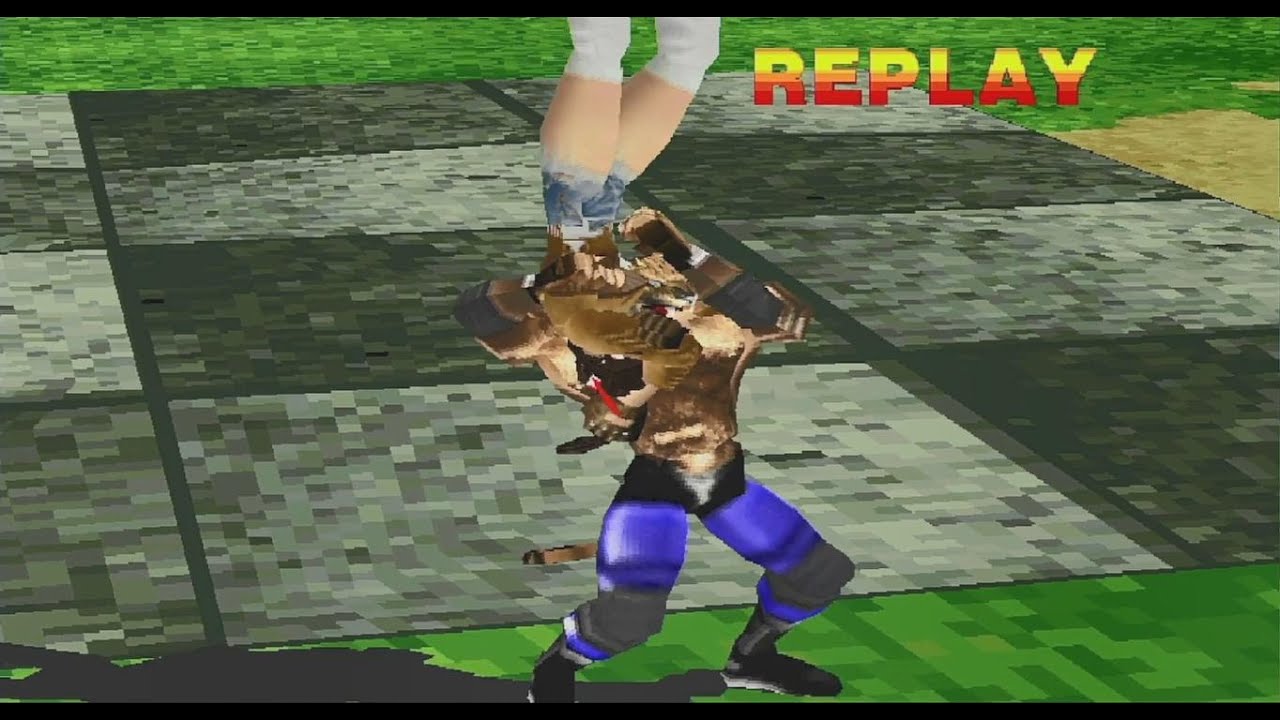 Tekken 1 - King Arcade Mode (PS1)