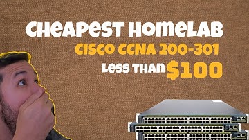 How I got CCNA 200-301 HOME LAB Equipment for $85