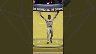 I pulled my first gold card in MLB The Show! 🤯 #shorts