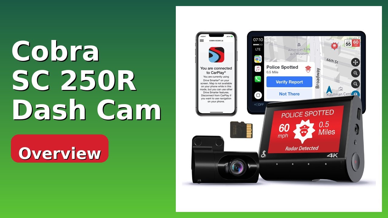 REVIEW (2026): Cobra SC 250R Dash Cam. ESSENTIAL details.