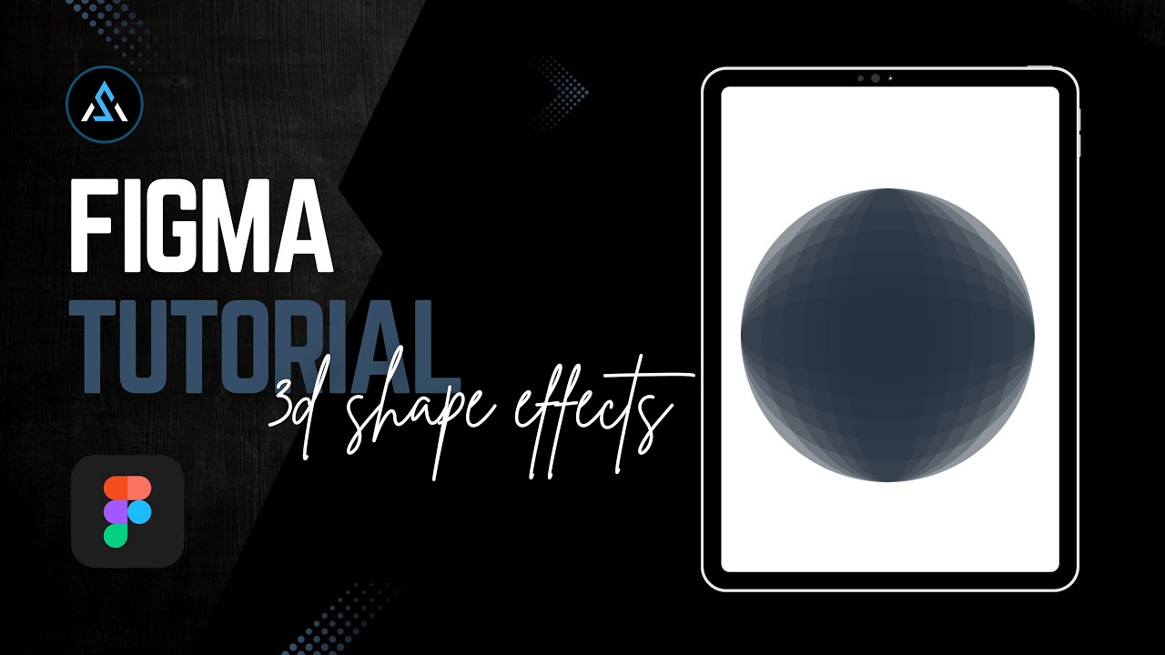 Logo Design in Figma - 3D Shape Figma Tutorial - YouTube