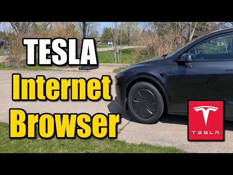 How to use the Internet Browser on Tesla - Easy Tutorial