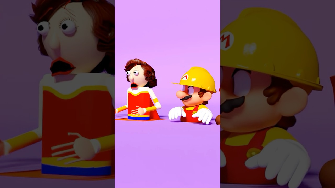 Mario and Baldette: Fun Style Transformation! 🌀👗