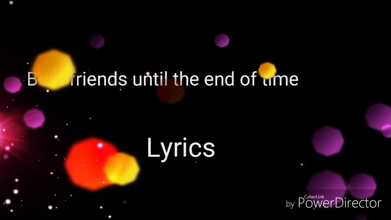 My little pony best friends until the end of time lyrics YouTube