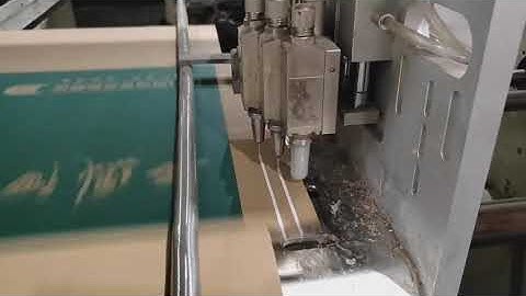 KQ Arrayed Glue Gun Dispensing Cold Glue in Flexo Folder Gluer Application