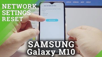 How to Reset Network Settings in SAMSUNG Galaxy M10 - Restore Network Settings