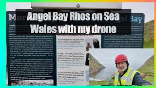 Angel Bay Rhos on Sea Wales with my Drone