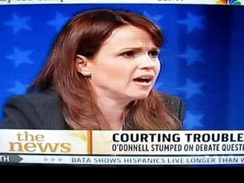 Christine O'Donnell's debate fail: 10-13-10