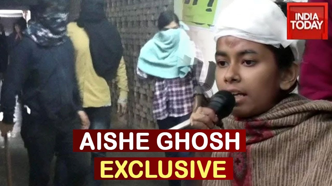 JNUSU Prez, Aishe Ghosh Explains How She Was Attacked By Masked Goons In JNU | India Today Exclusive