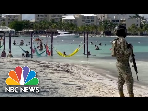 Gunmen On Jet Skis Fire Shots On Beach In Cancun