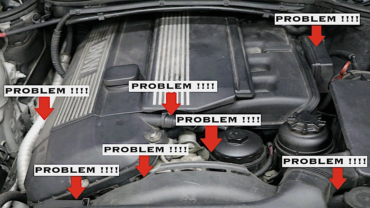 Top 10 Parts That WILL FAIL On Your BMW M54 Engine At 100K Miles - YouTube