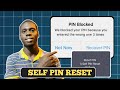 Resetting mobile money pin[self mtn momo pin reset]