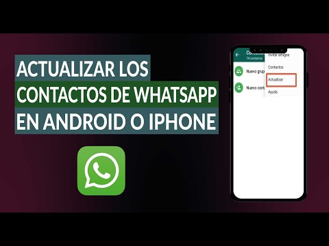 ¿Cómo Actualizar los Contactos de WhatsApp en Android o iPhone si no Aparecen?