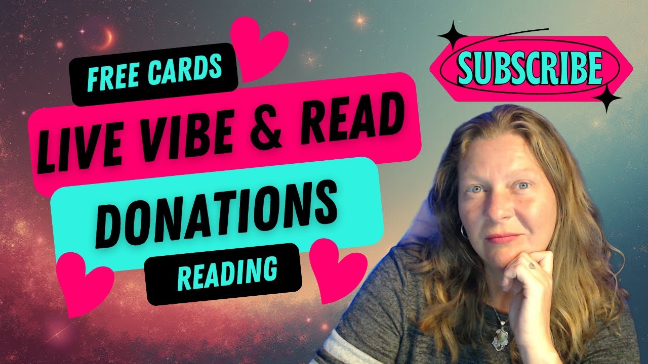 LIVE VIBE & READ | FREE  & DONATION READS | PAYPAL CASHAPP