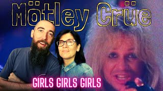 Motley Crue - Girls Girls Girls (REACTION) with my wife