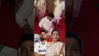 Why Cricketer Mohammed Siraj Was Seen With Asha Bhosle Jis Family