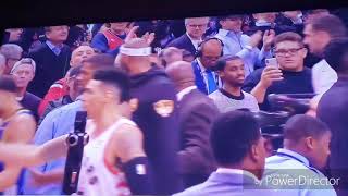 Drake calls Draymond Green Trash after Raptors take game 1 of the NBA Finals....Shots Fired