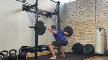 Eccentric Isometric Back Squat