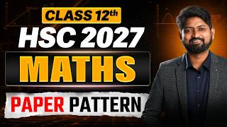 Maths Class 12th HSC Board Exam 2027: Paper Pattern & Chapterwise Weightage | #hscboard2027 screenshot 3