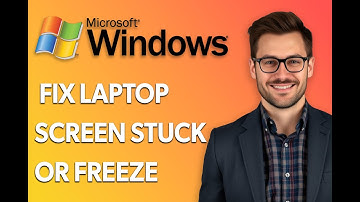 How To Fix Laptop Screen Stuck Or Freeze Problem Windows 1110 [Quick Tutorial]