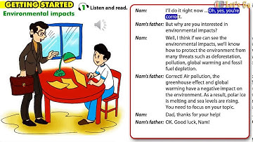 TIẾNG ANH10 - UNIT 9 PRESERVING THE ENVIRONMENT- LESSON 1: GETTING STARTED