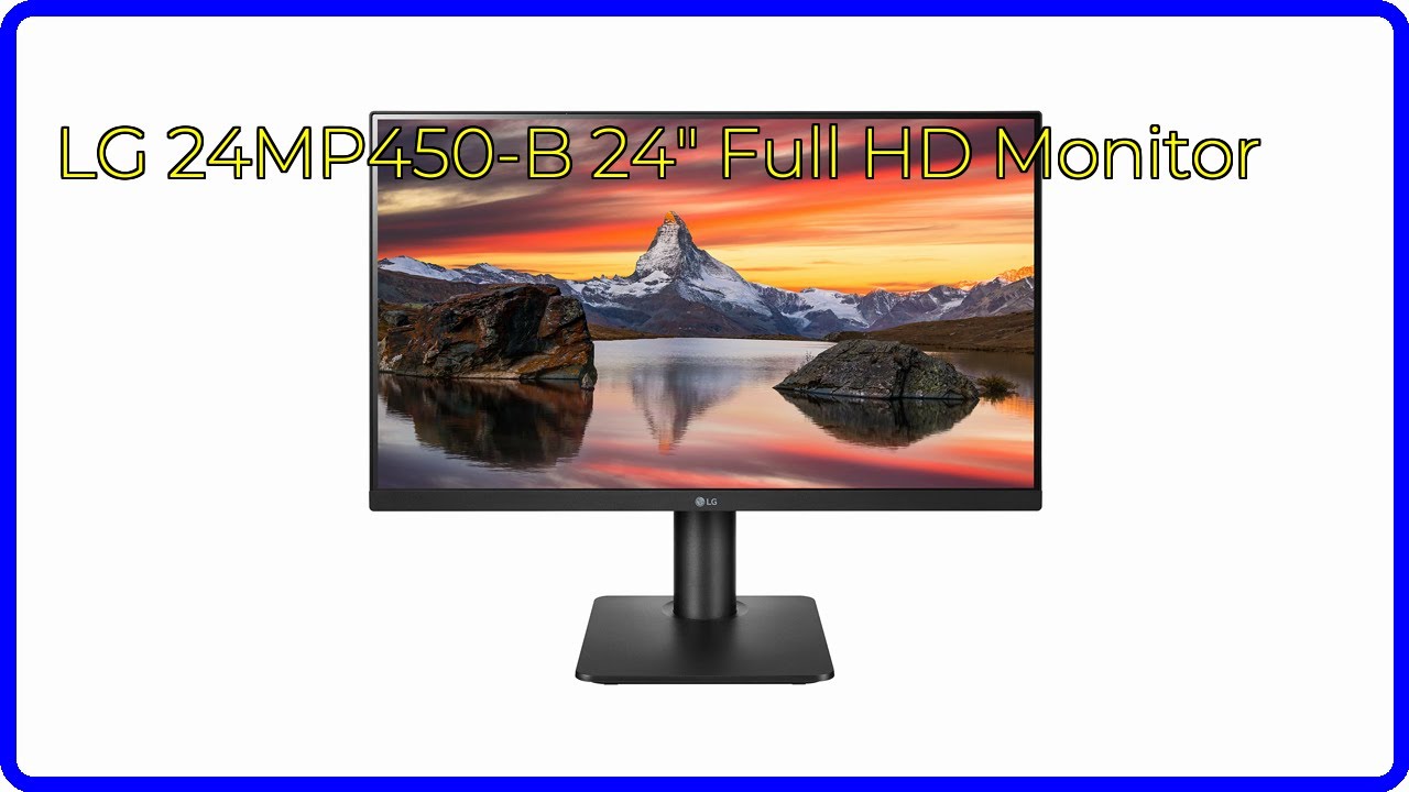 REVIEW (2026): LG 24MP450-B 24