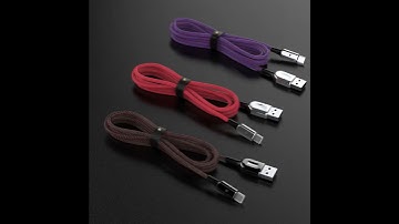 Cáp sạc Baseus Type C hỗ trợ sạc nhanh QC 3.0 chức năng đèn báo