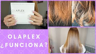 TODO sobre OLAPLEX nº1 y nº2 ¿REALMENTE FUNCIONA? el MILAGRO para el  pelo... - YouTube