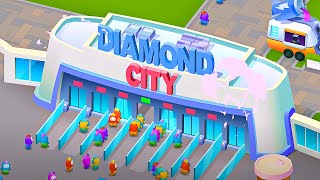 Diamond City Gameplay (Android/Idle) screenshot 3