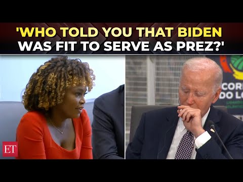 ‘How come no one told you?’: Karine Jean-Pierre brutally grilled over Biden’s decline ‘cover-up’