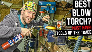 BEST BLOW TORCH FOR PLUMBING  TOOLS OF THE TRADE