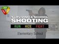 RUN - HIDE - FIGHT || Active Shooter Preparedness Training for Elementary Schools