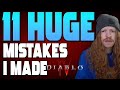 Diablo 4 - The 11 HUGE Mistakes I Made Leveling 1-100