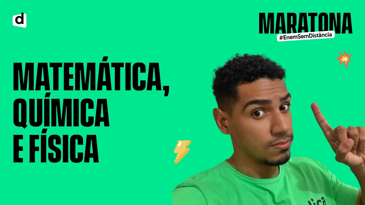 Revisão Enem - Naturezas e Matemática | Maratona #EnemSemDistância